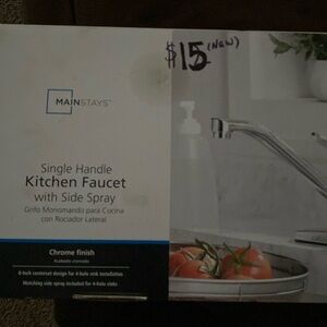 New faucet in the box